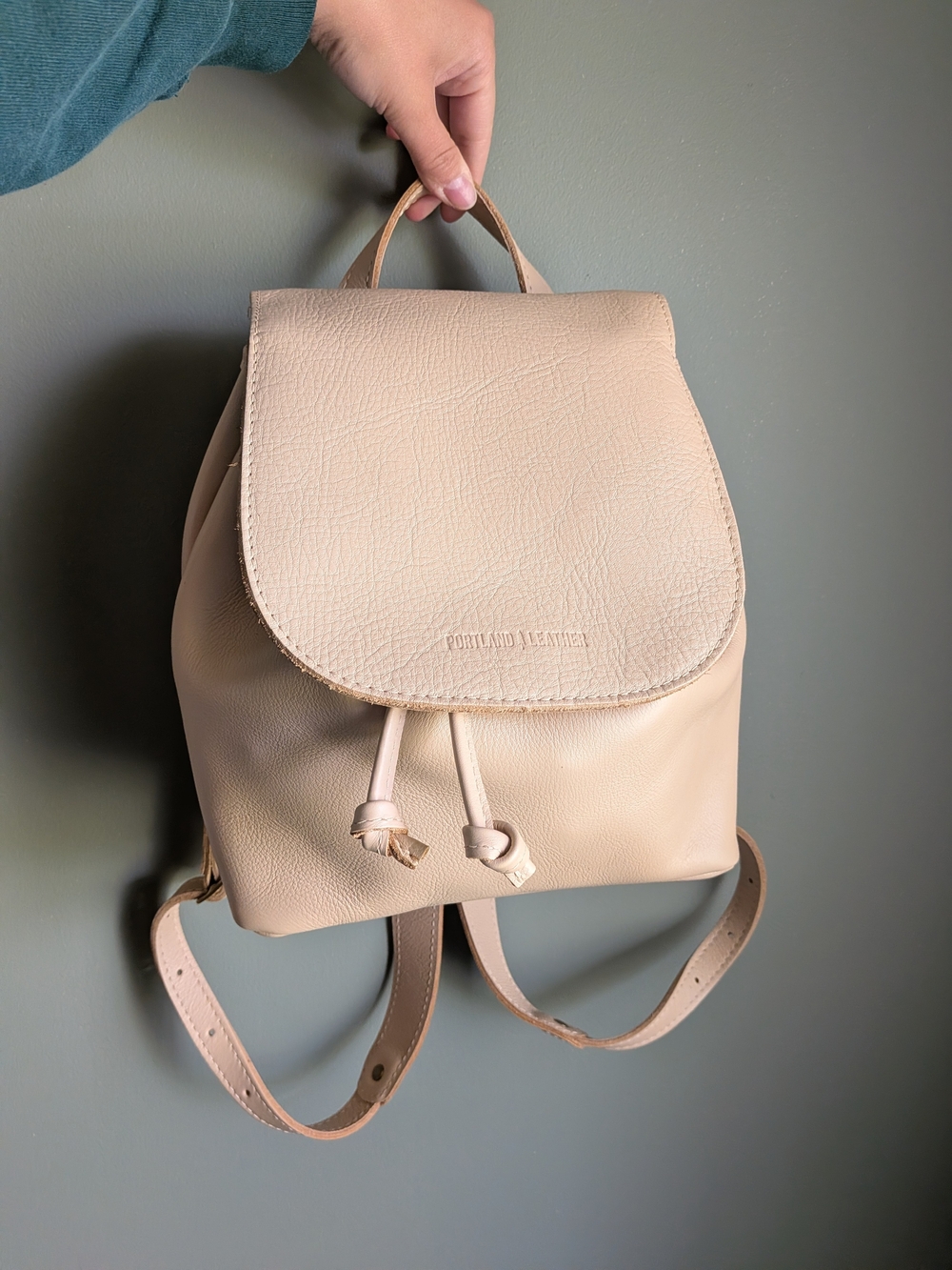 Portland Leather Goods Bucket Backpack